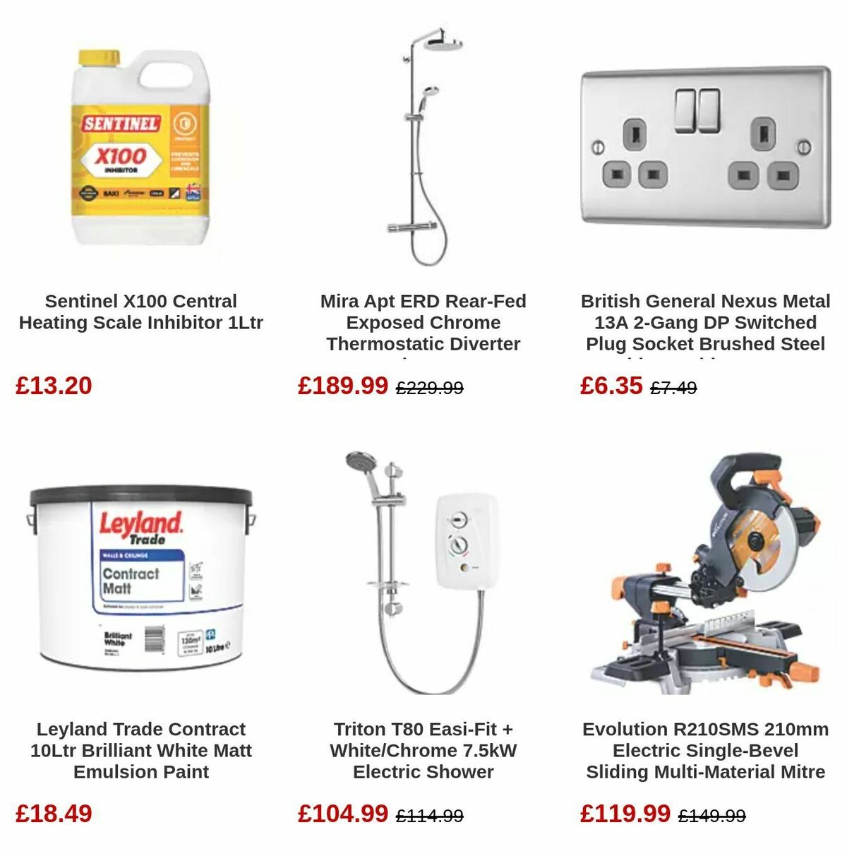 Screwfix Offers from 11 October