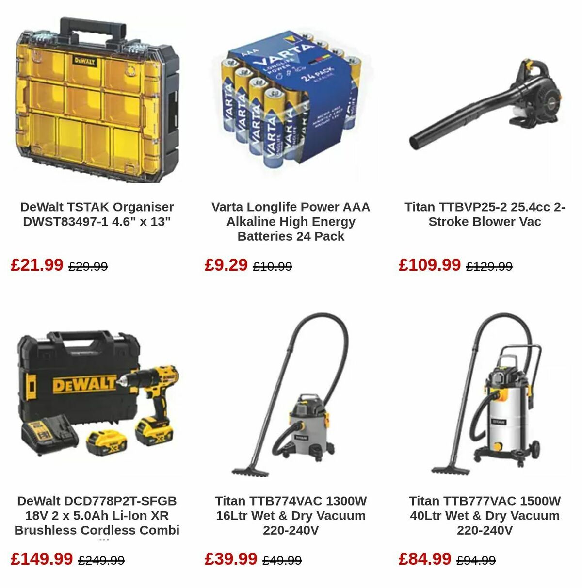 Screwfix Offers from 11 October