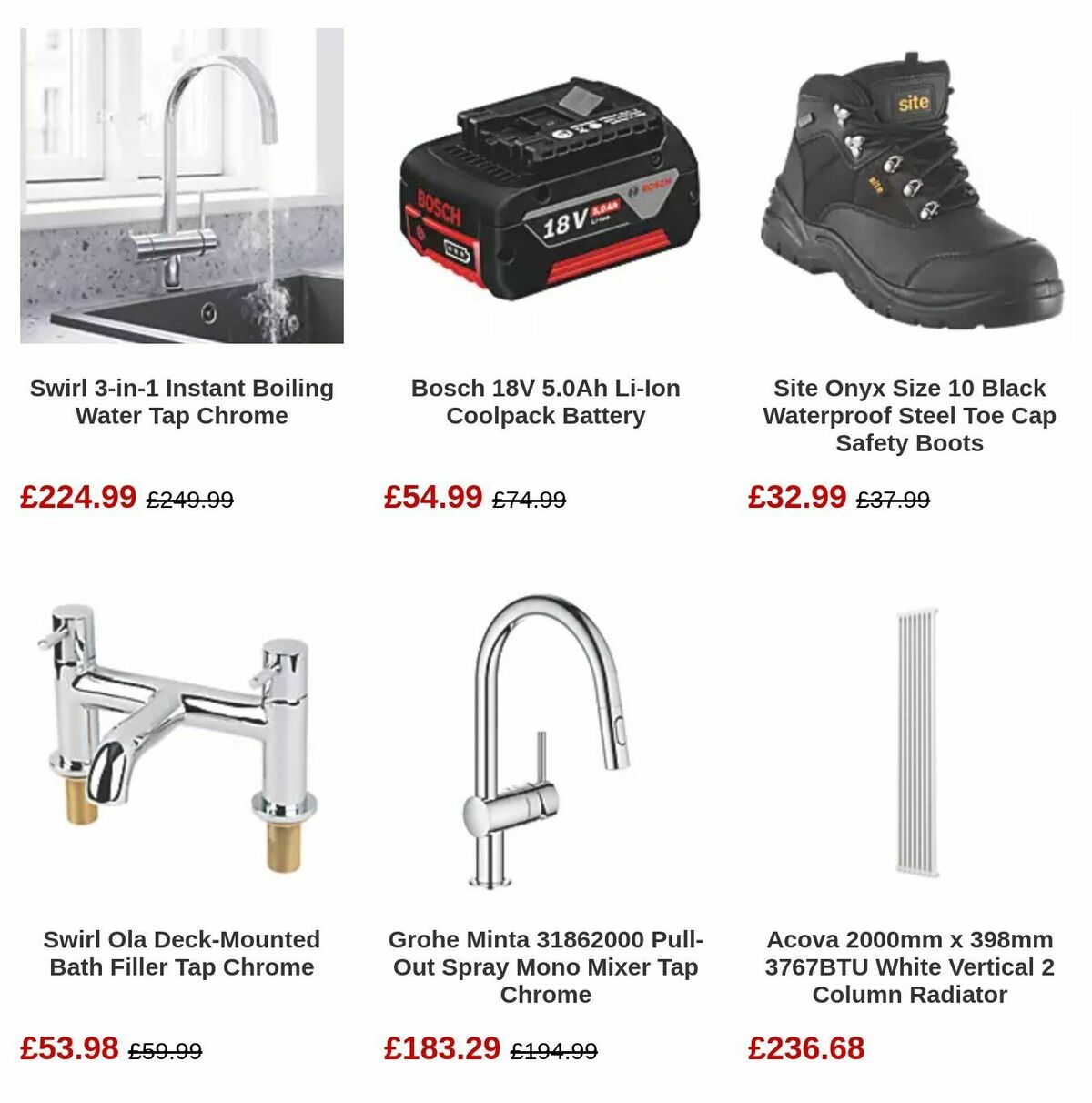 Screwfix Offers from 11 October