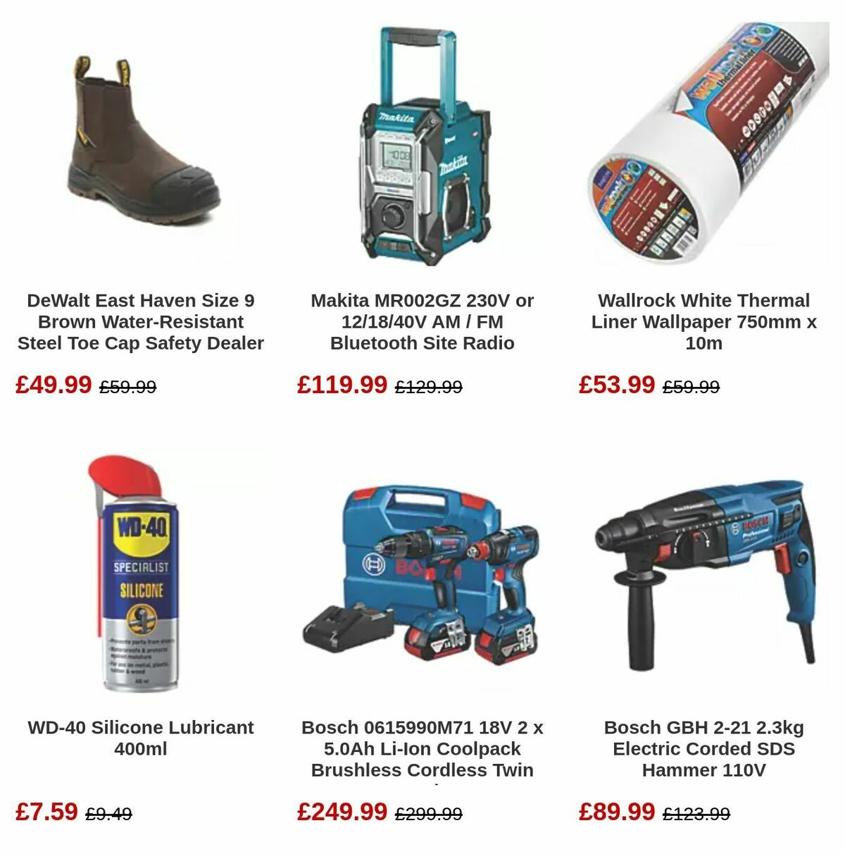 Screwfix Offers from 11 October