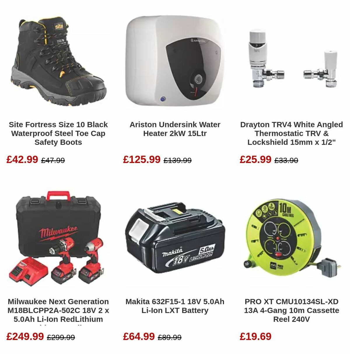 Screwfix Offers from 11 October