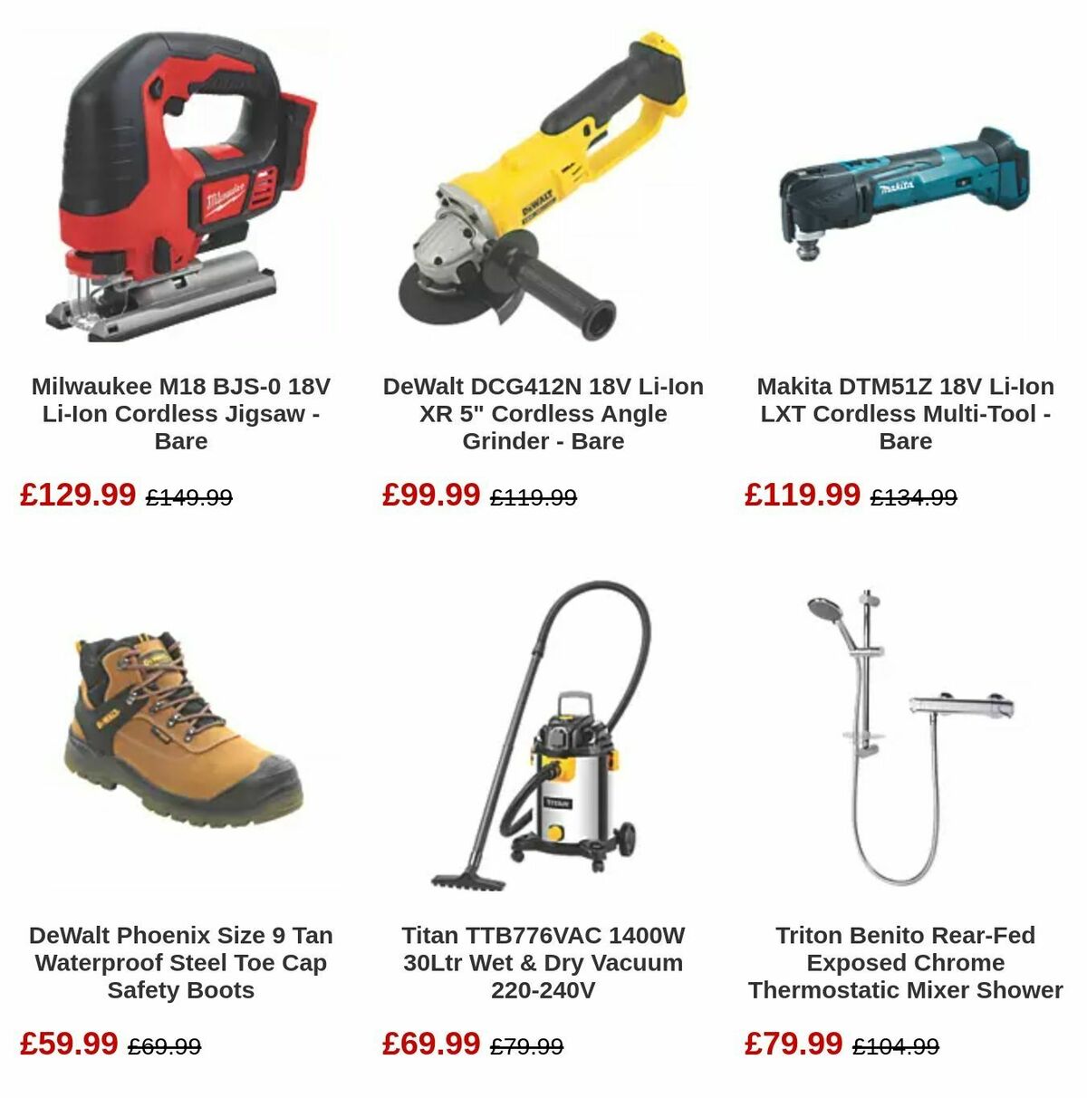 Screwfix Offers from 11 October