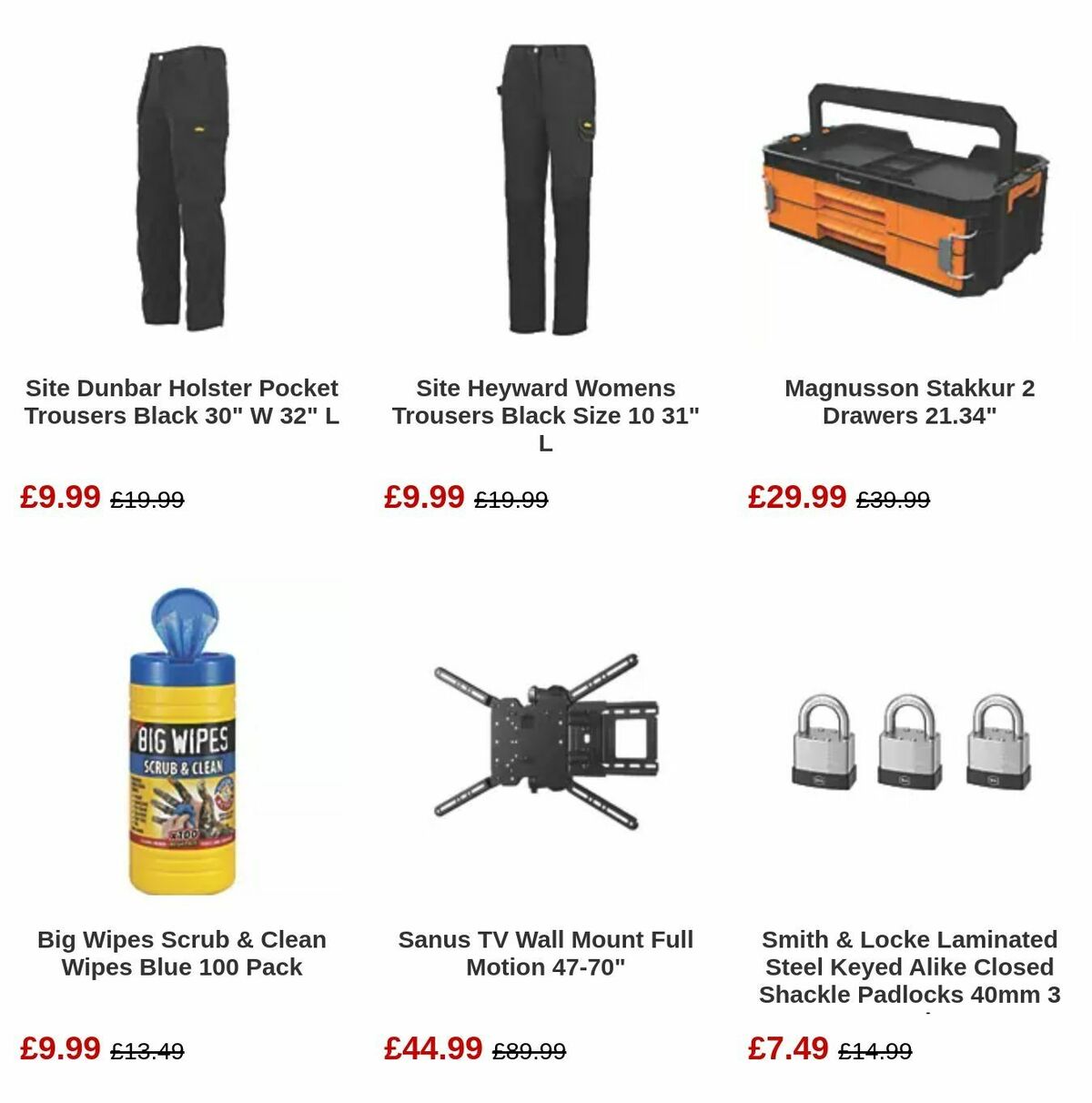 Screwfix Offers from 18 November