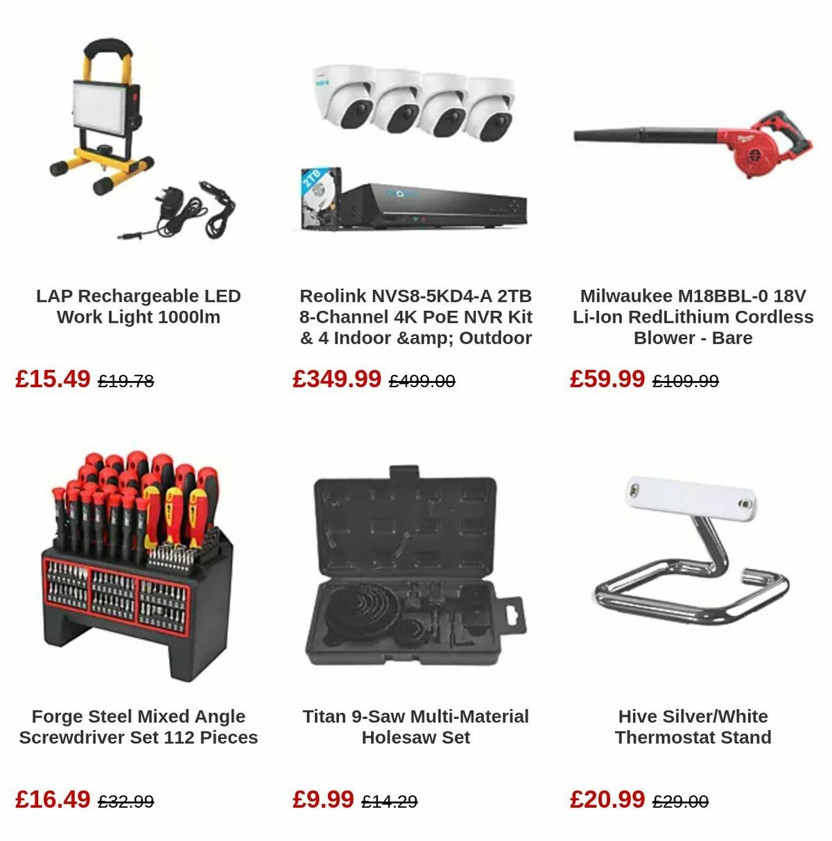 Screwfix Offers from 18 November