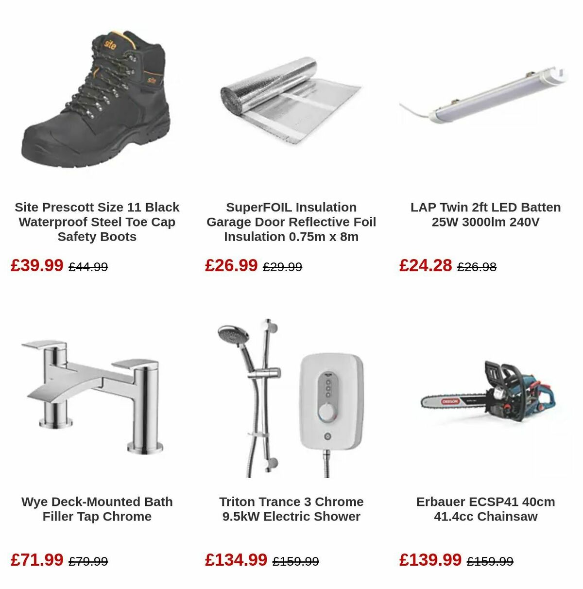 Screwfix Offers from 3 December