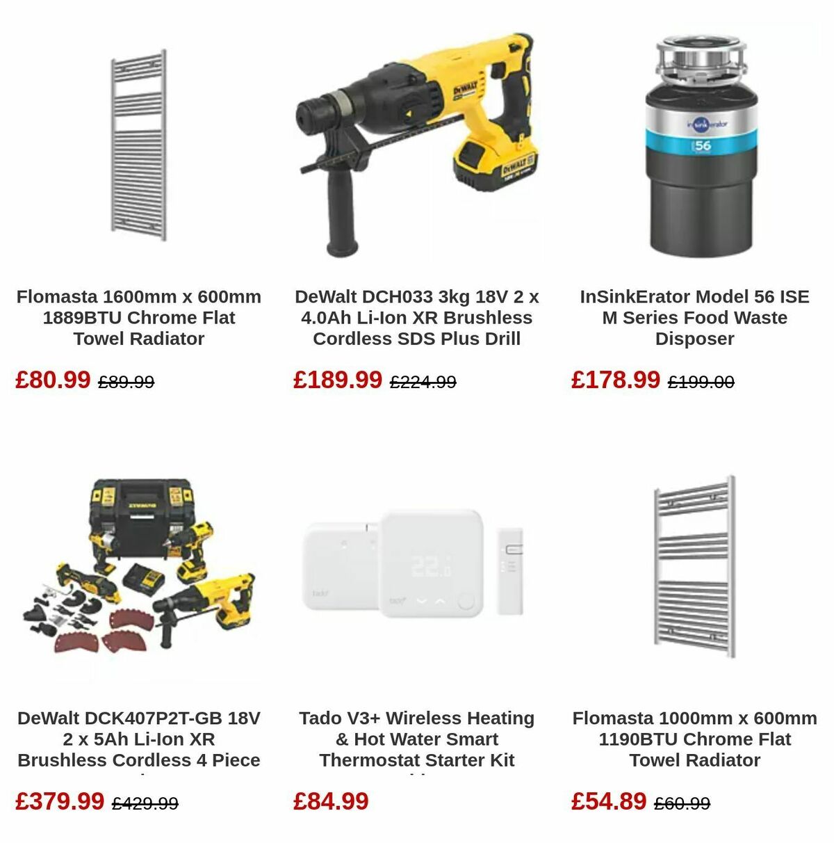 Screwfix Offers from 3 December