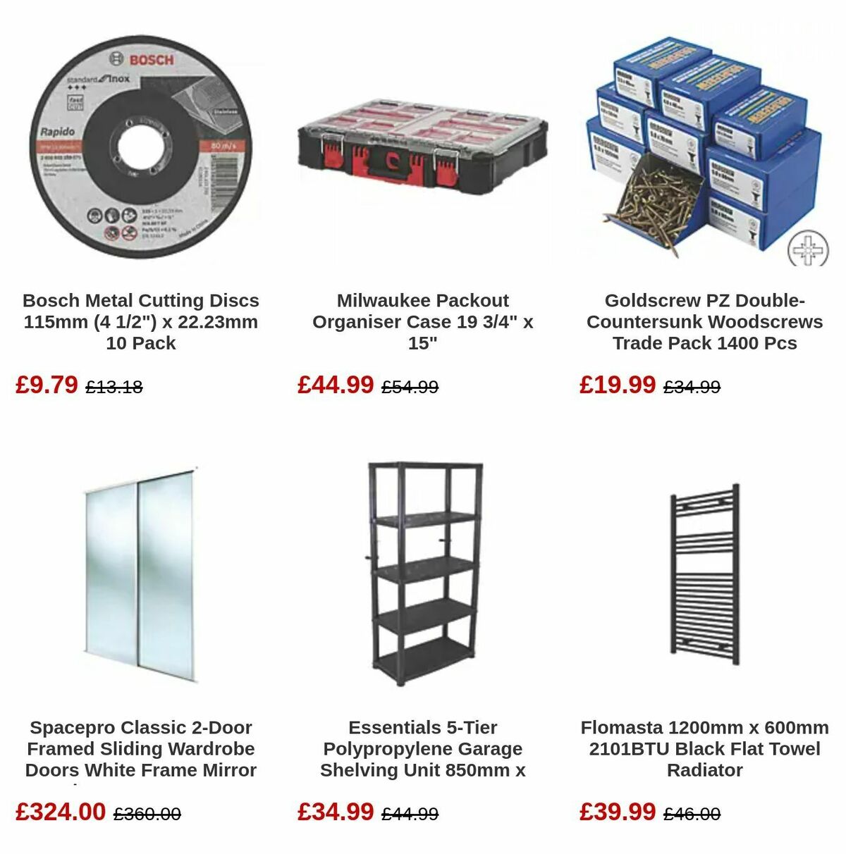 Screwfix Offers from 18 December