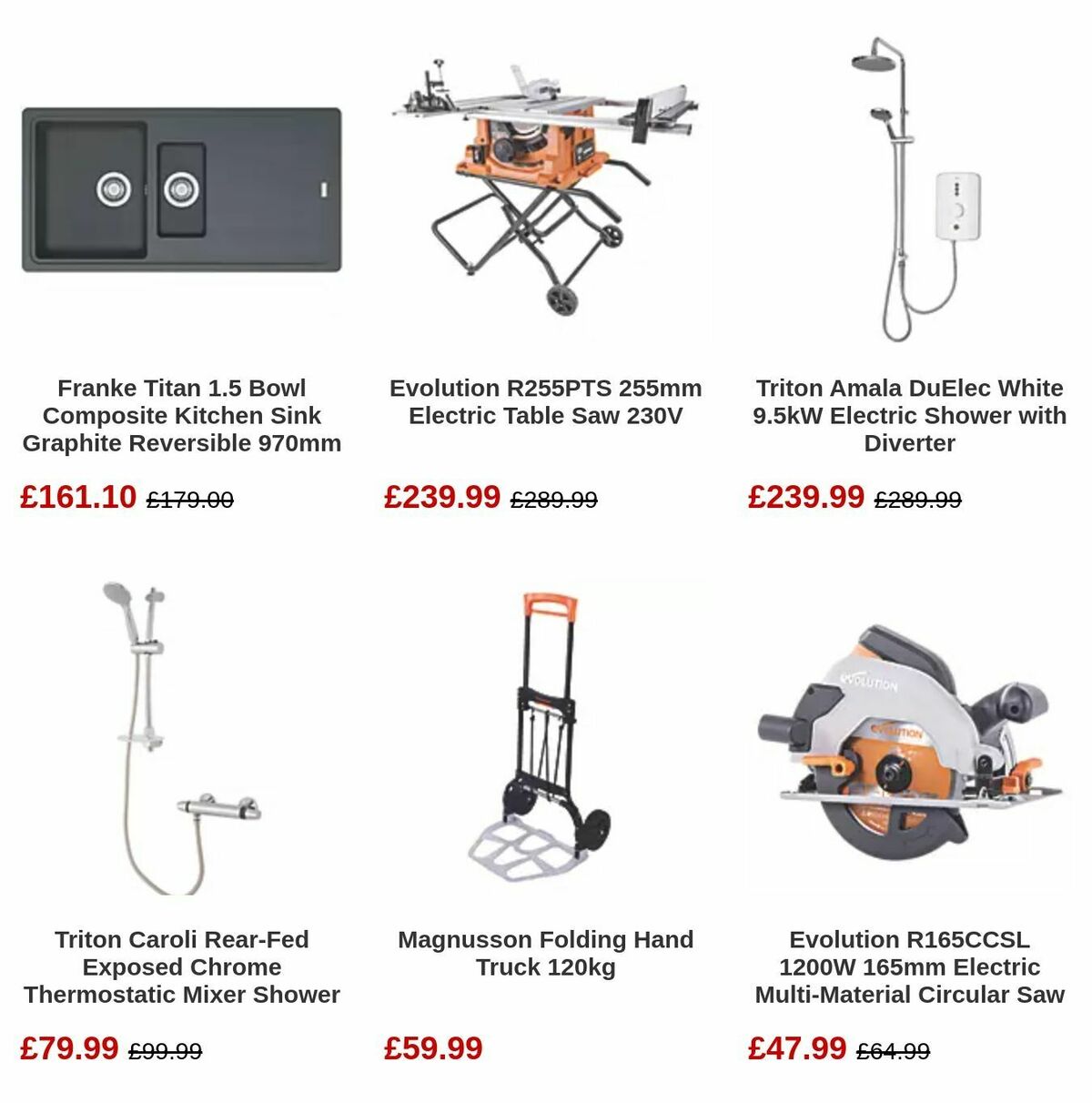 Screwfix Offers from 6 January