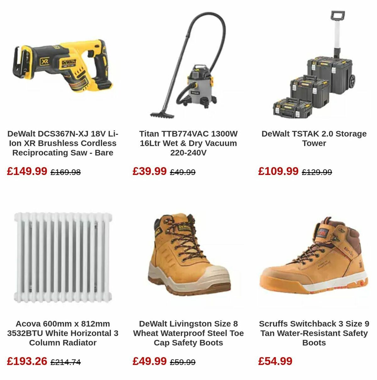 Screwfix Offers from 6 January