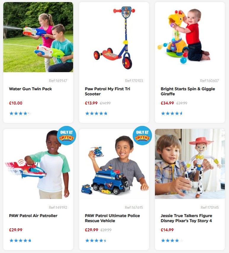 Smyths Toys Offers from 20 July