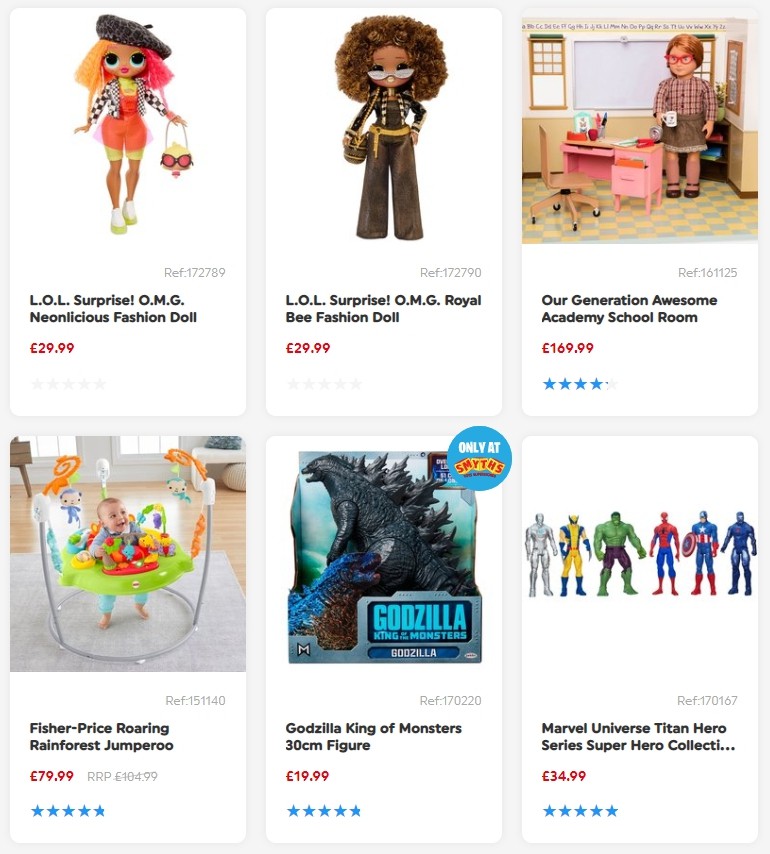 Smyths Toys Offers from 20 July