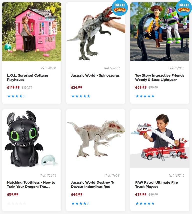 Smyths Toys Offers from 20 July