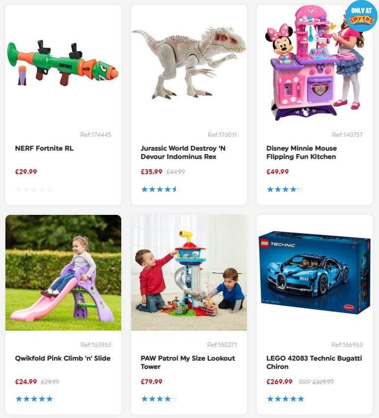 Smyths Toys Offers from 27 July