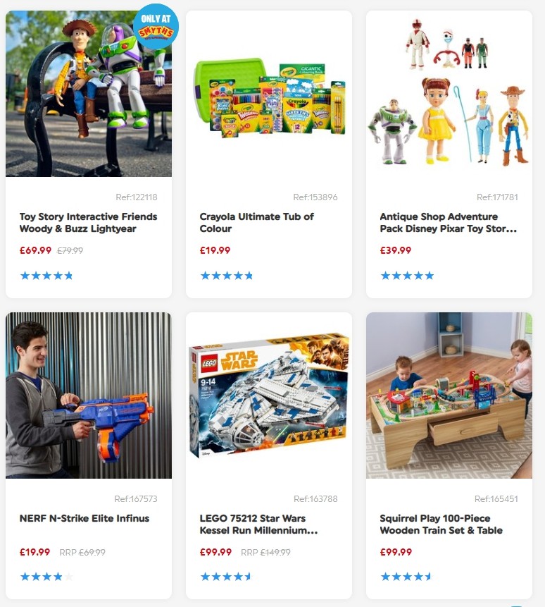 Smyths Toys Offers from 27 July