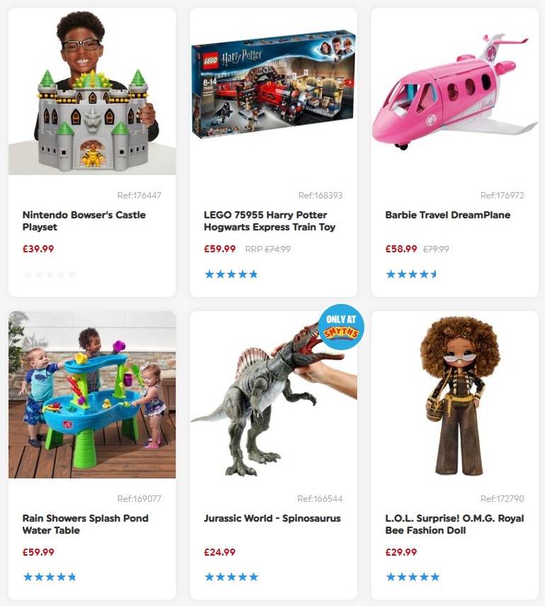 Smyths Toys Offers from 24 August