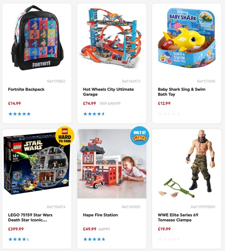 Smyths Toys Offers from 24 August