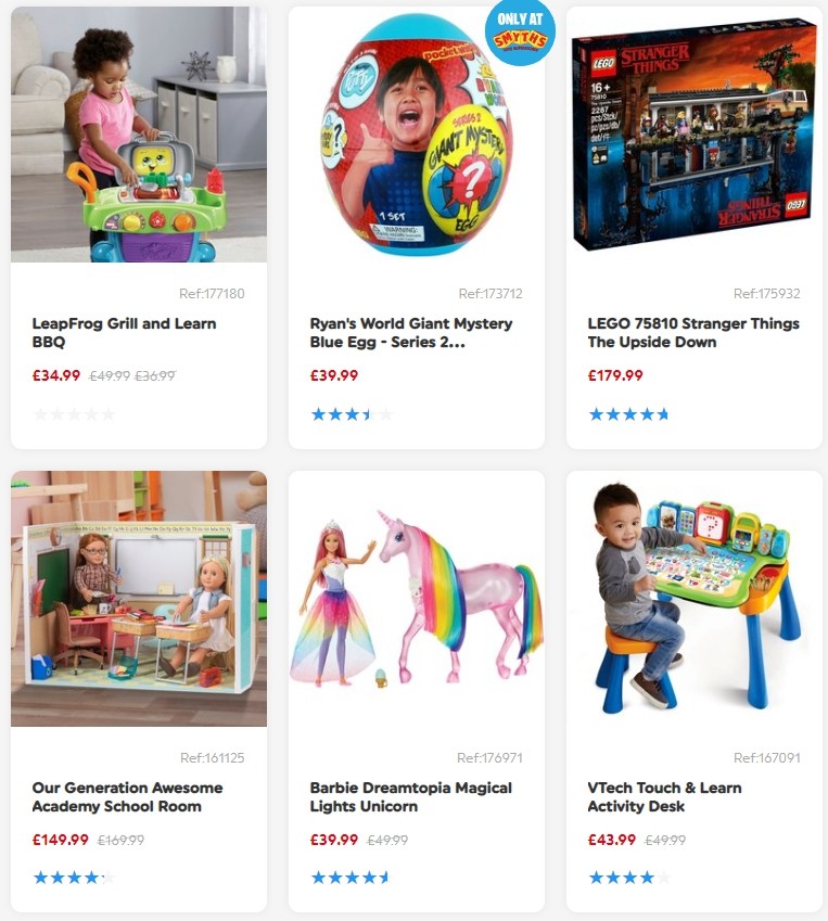 Smyths Toys Offers from 24 August