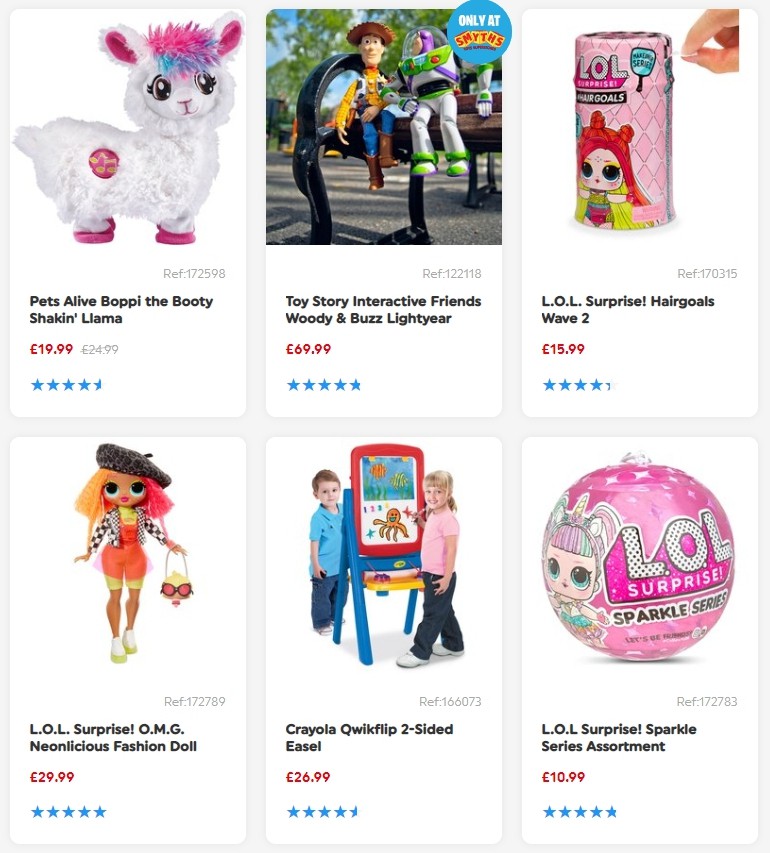 Smyths Toys Offers from 24 August