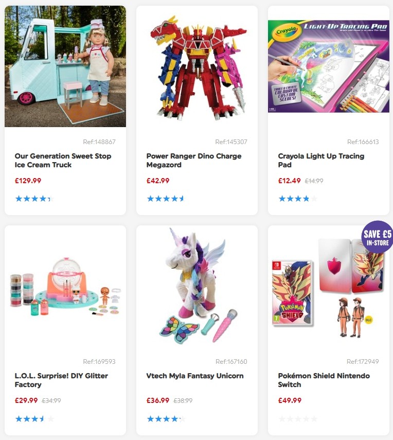 Smyths Toys Offers from 31 August