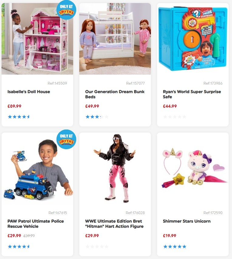 Smyths Toys Offers from 31 August