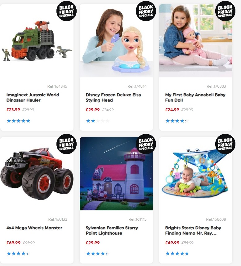 Smyths Toys Offers from 23 November