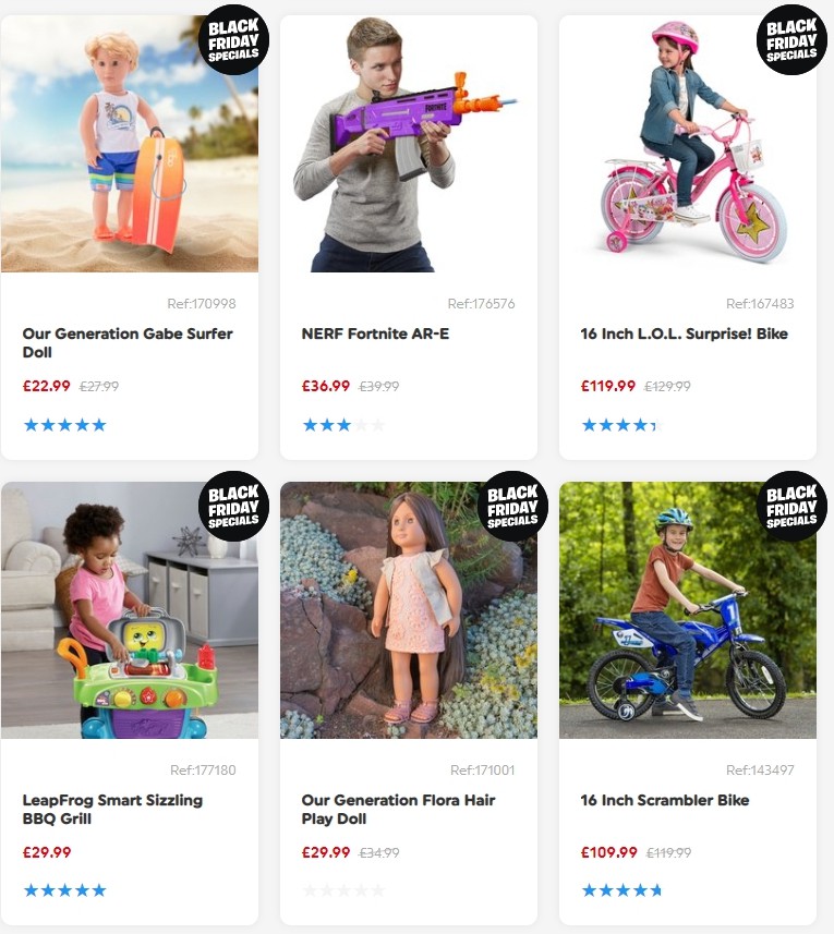 Smyths Toys Offers from 23 November