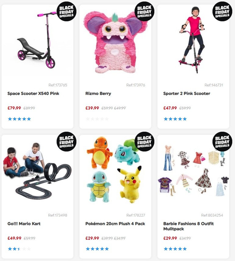 Smyths Toys Offers from 23 November