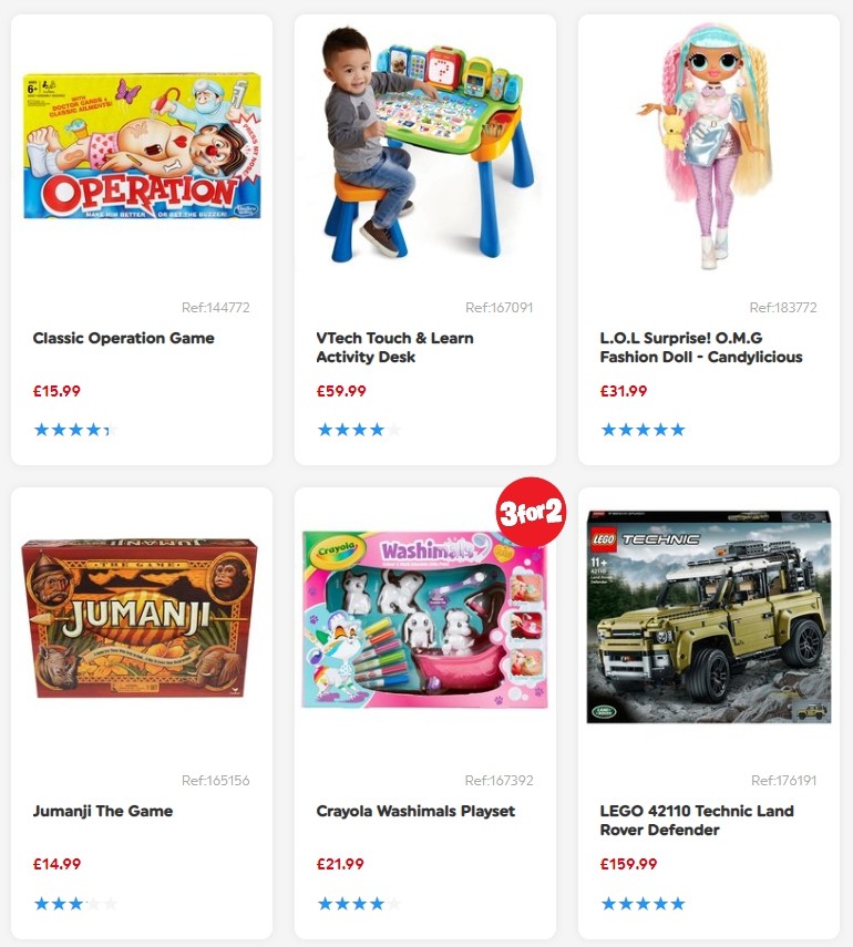 Smyths Toys Offers from 21 December