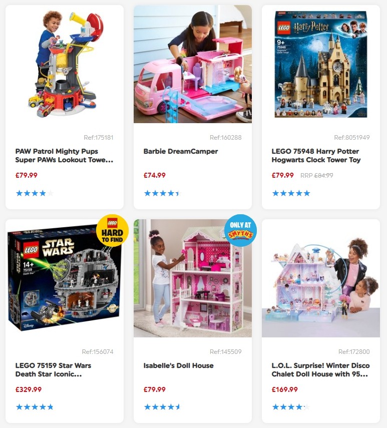 Smyths Toys Offers from 21 December