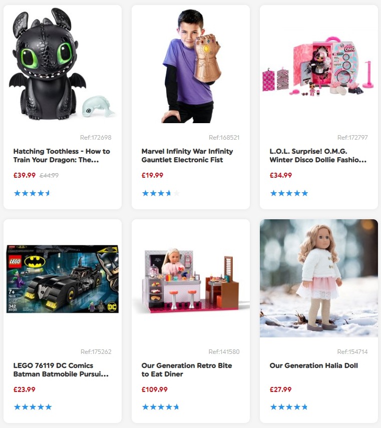 Smyths Toys Offers from 4 January