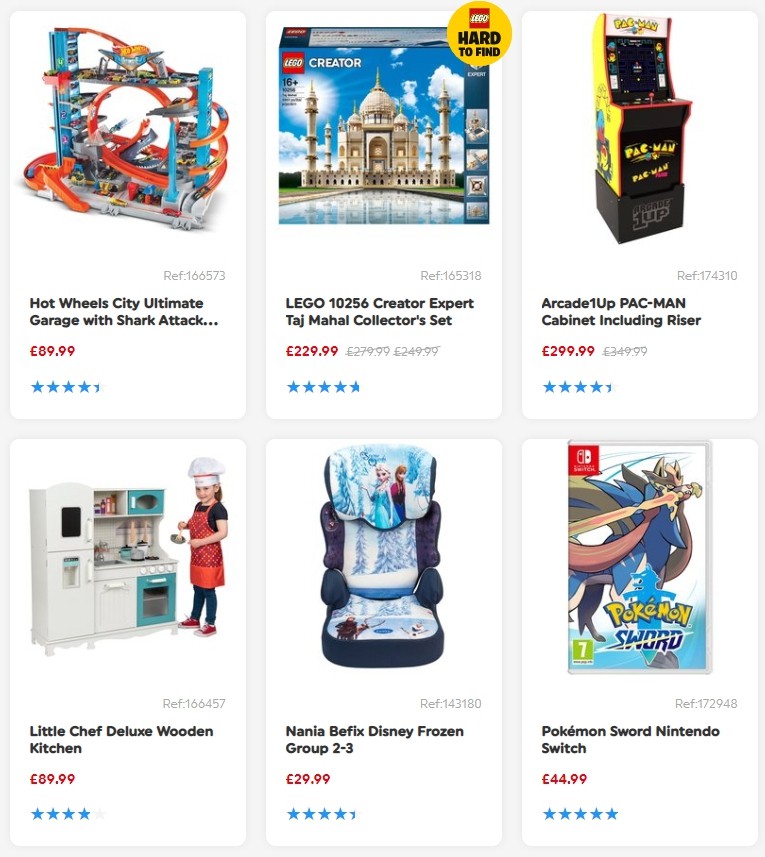 Smyths Toys Offers from 4 January