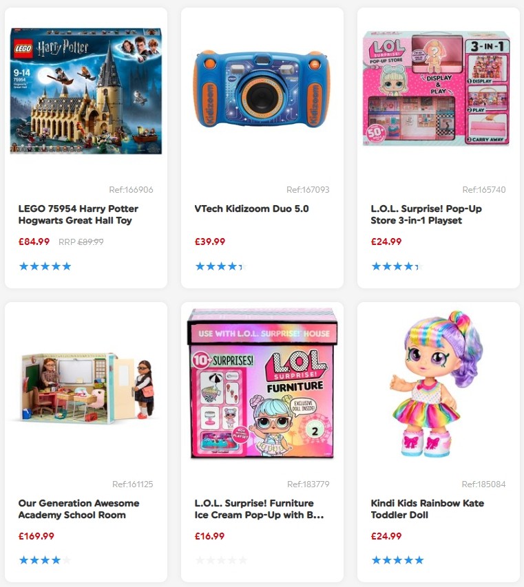 Smyths Toys Offers from 4 January