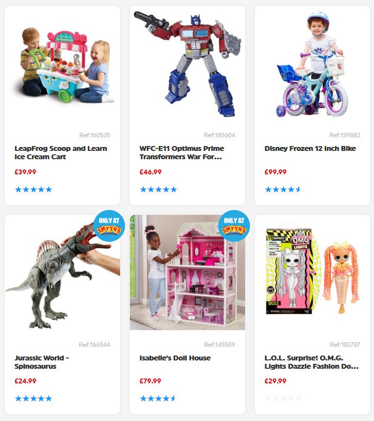 Smyths Toys Offers from 7 March