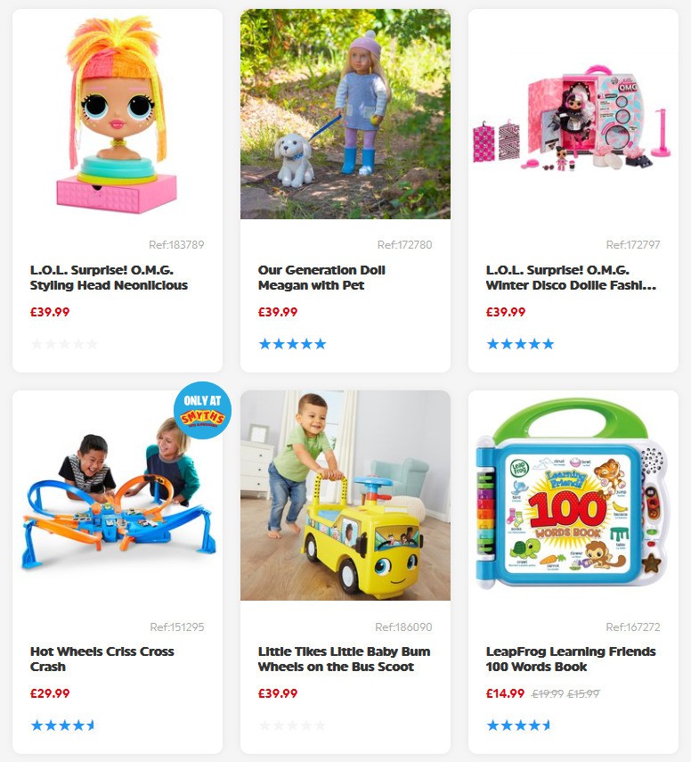 Smyths Toys Offers from 14 March