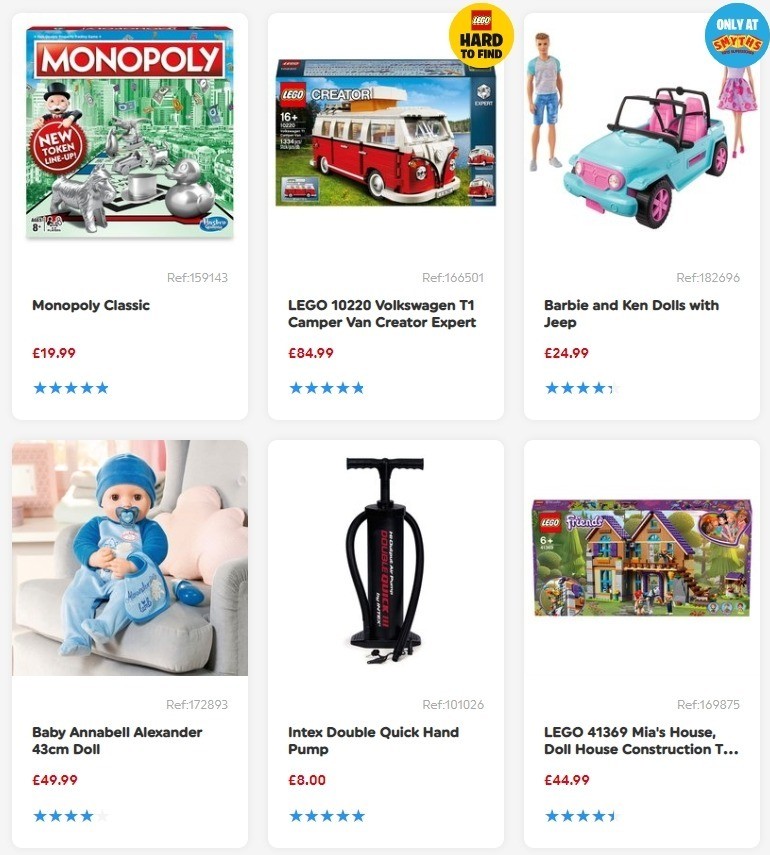 Smyths Toys Offers from 22 May