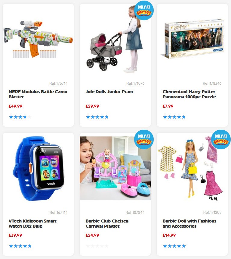 Smyths Toys Offers from 18 July