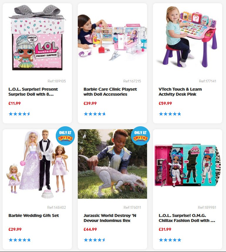 Smyths Toys Offers from 18 July