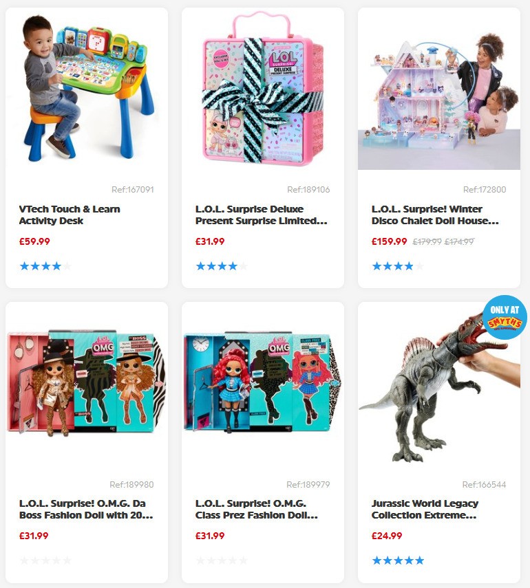 Smyths Toys Offers from 18 July