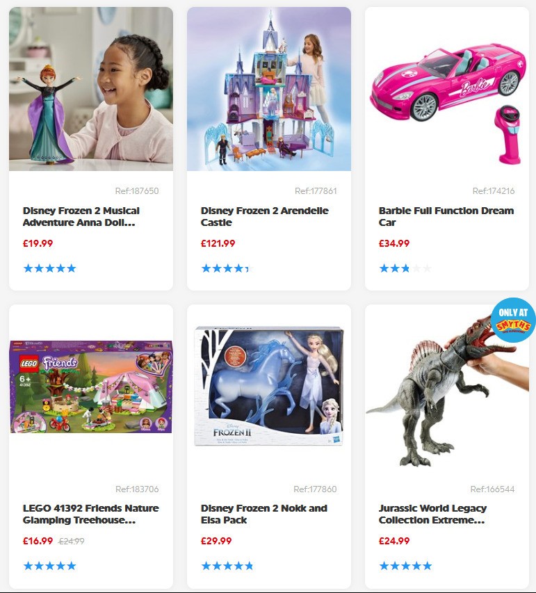 Smyths Toys Offers from 18 July