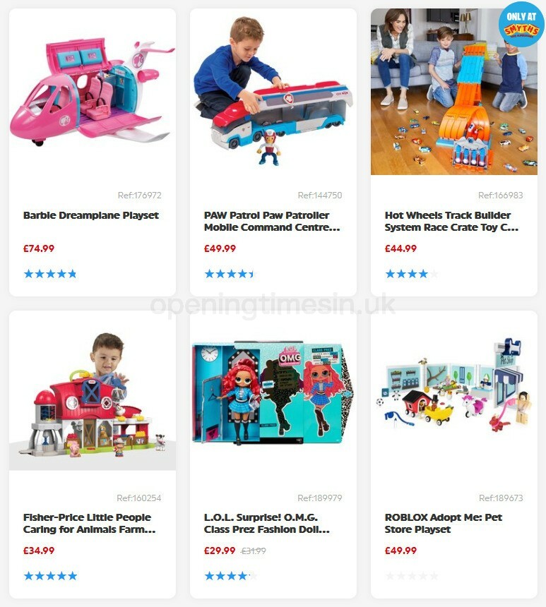 Smyths Toys Offers from 15 August