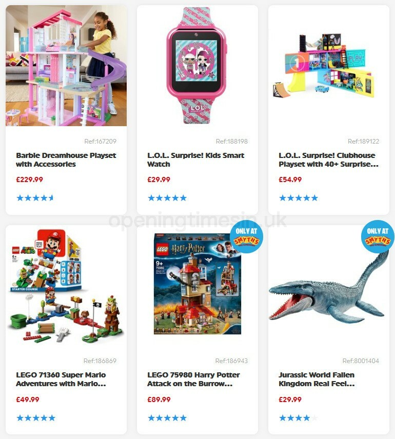 Smyths Toys Offers from 15 August