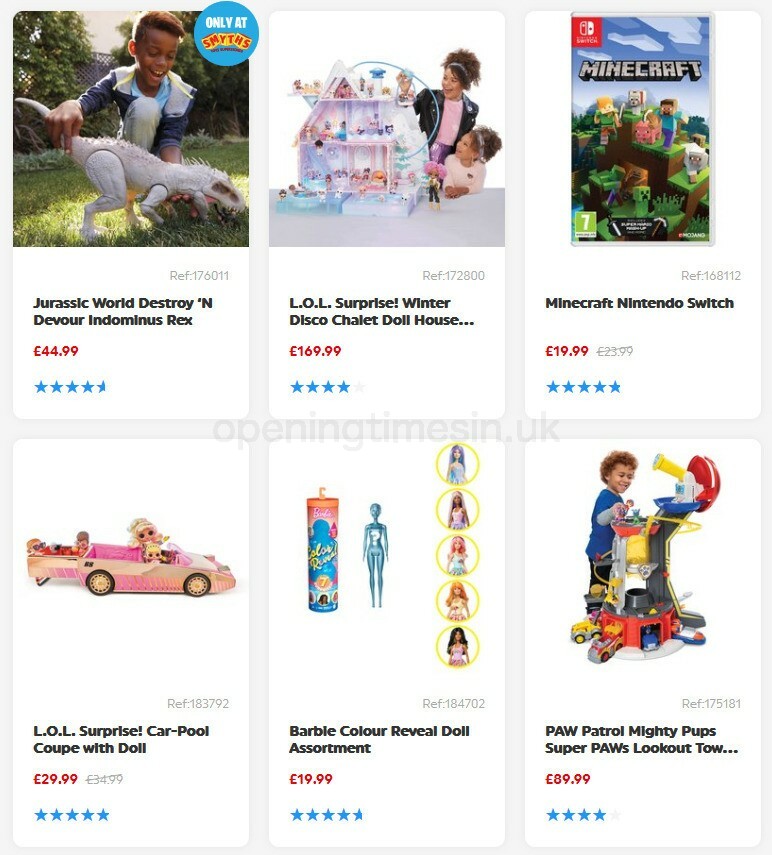 Smyths Toys Offers from 15 August