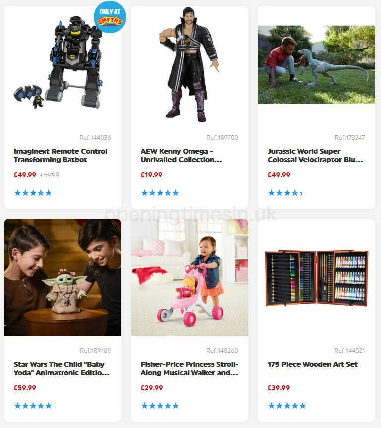 Smyths Toys Offers from 17 October