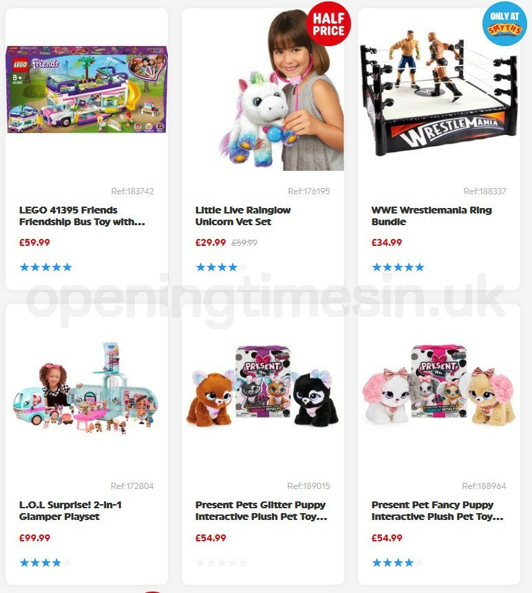 Smyths Toys Offers from 17 October