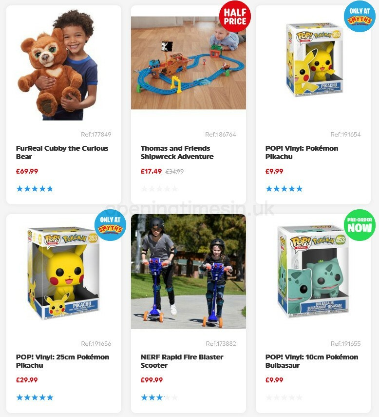 Smyths Toys Offers from 31 October