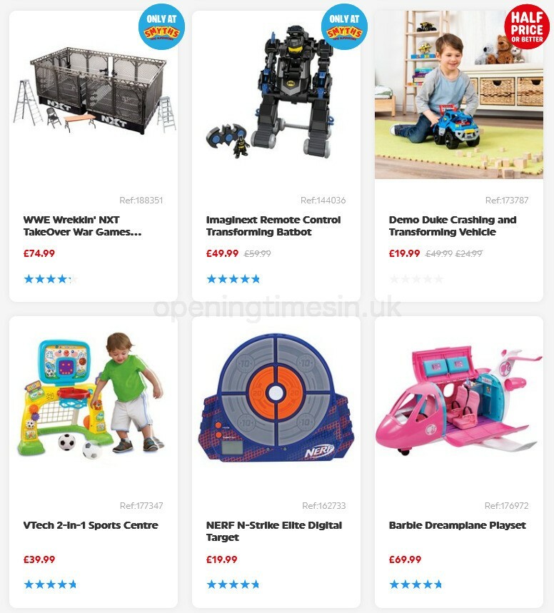 Smyths Toys Offers from 31 October