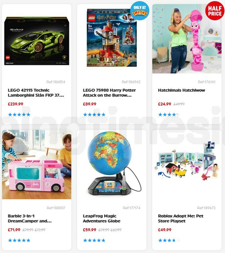 Smyths Toys Offers from 31 October