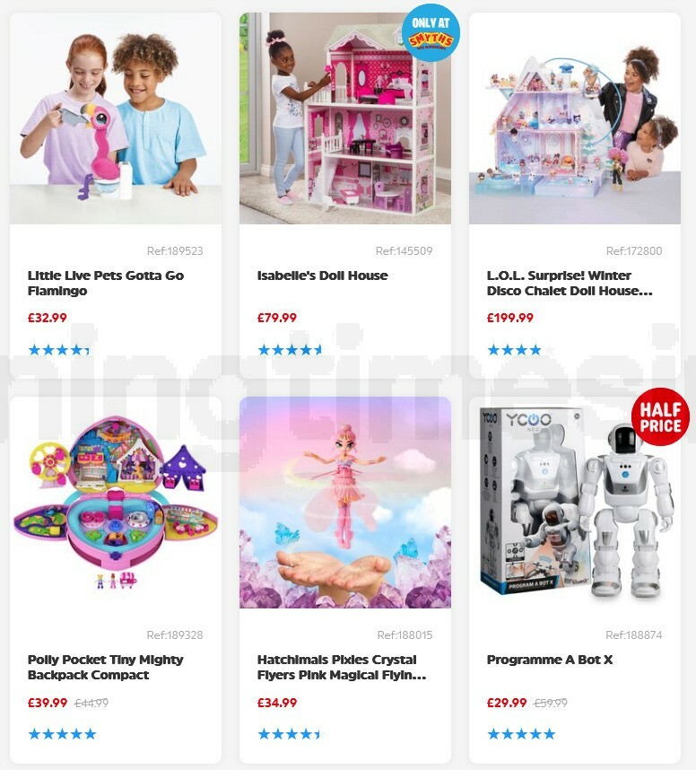 Smyths Toys Offers from 31 October