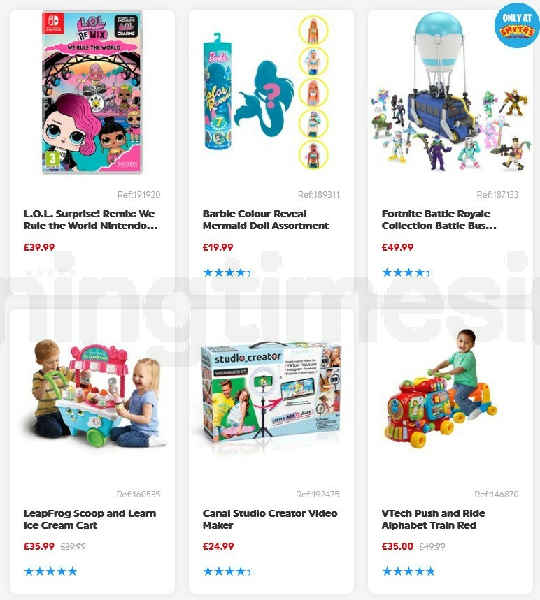 Smyths Toys Offers from 31 October