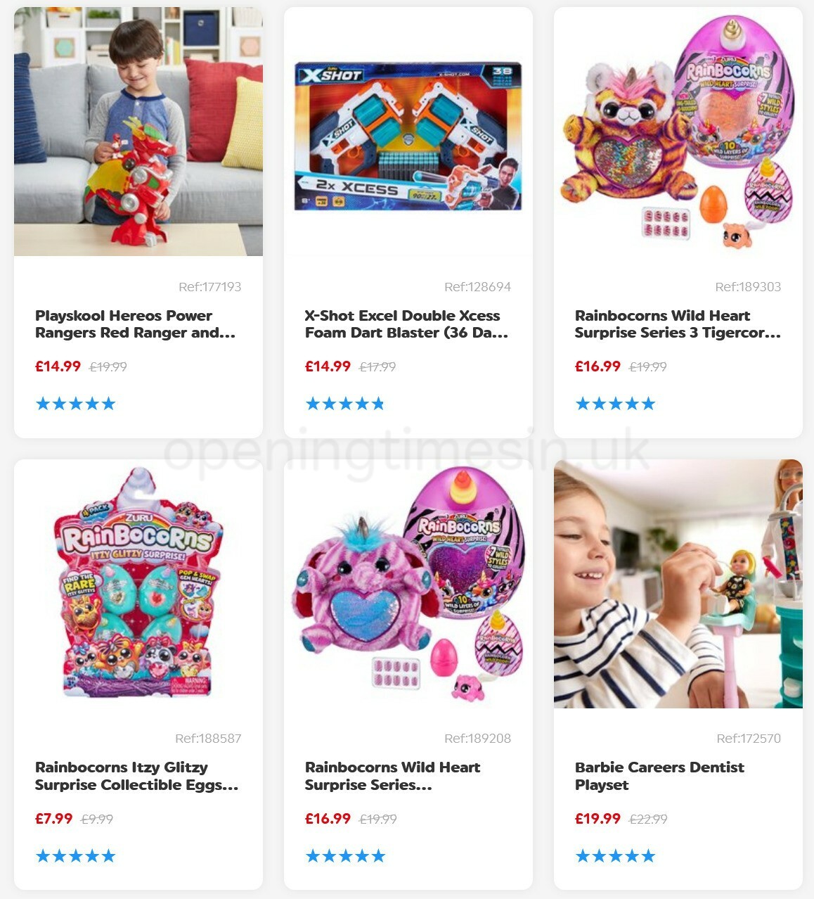 Smyths Toys Offers from 1 January